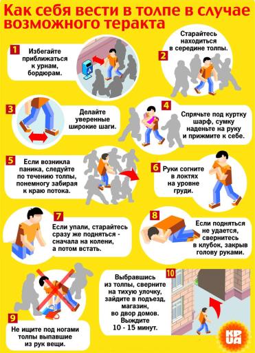 Kak sebja vesti v tolpe v sluchae vozmozhnogo terakta 1